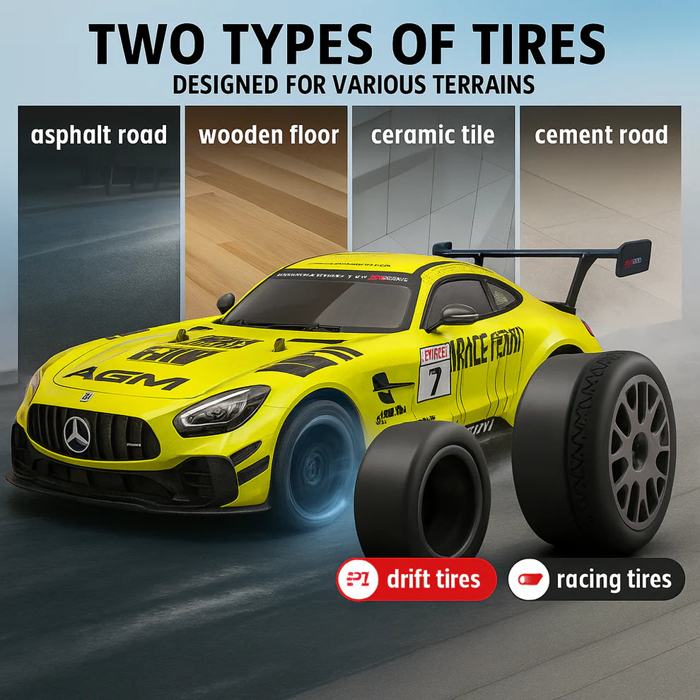 BLT RS Pro Drift RC Car (1:16)(Yellow Track)
