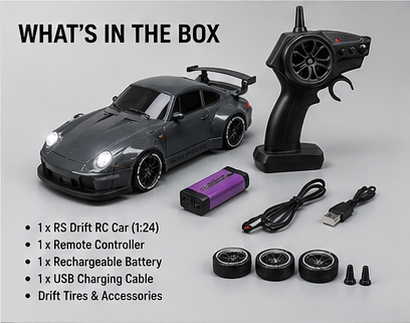 BT 911 RS GT 1:24 Drift Car