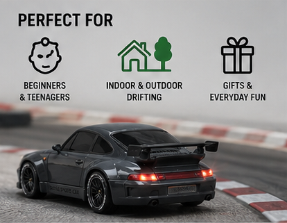 BLT 911 RS GT 1:24 Drift Car