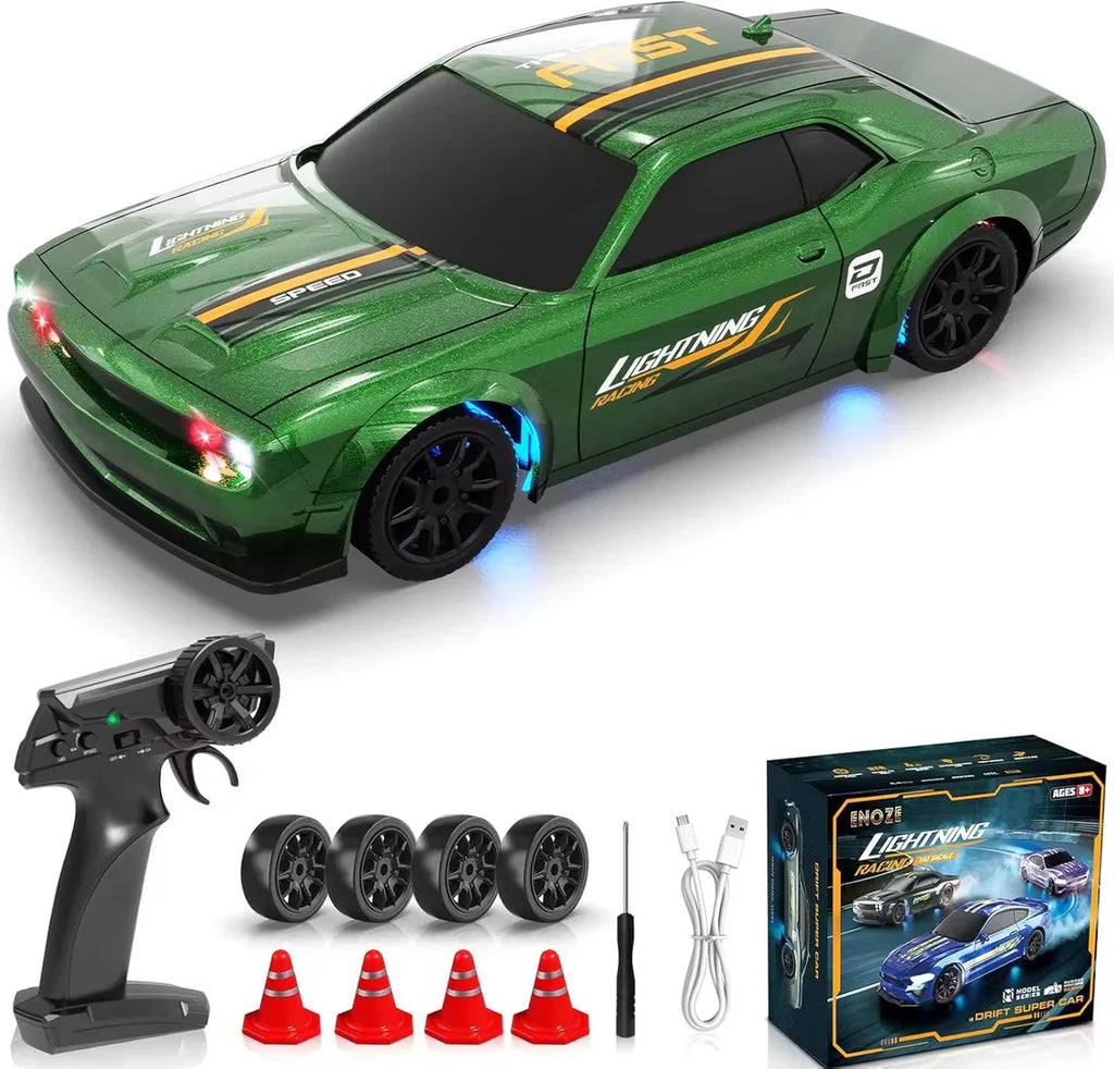 Dodge Challenger-Inspired 1/43 Scale RC Drift Car