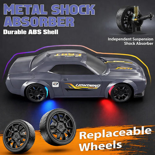 Dodge Challenger-Inspired 1/43 Scale RC Drift Car